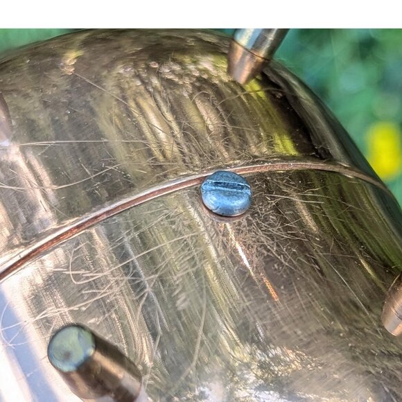 Vintage Copper PIGGY BANK with curled tail by Coppercraft Guild Taunton Mass., - Picture 7 of 10